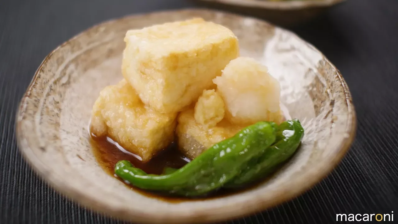 だし汁じゅわっと 絶品 揚げ出し 豆腐