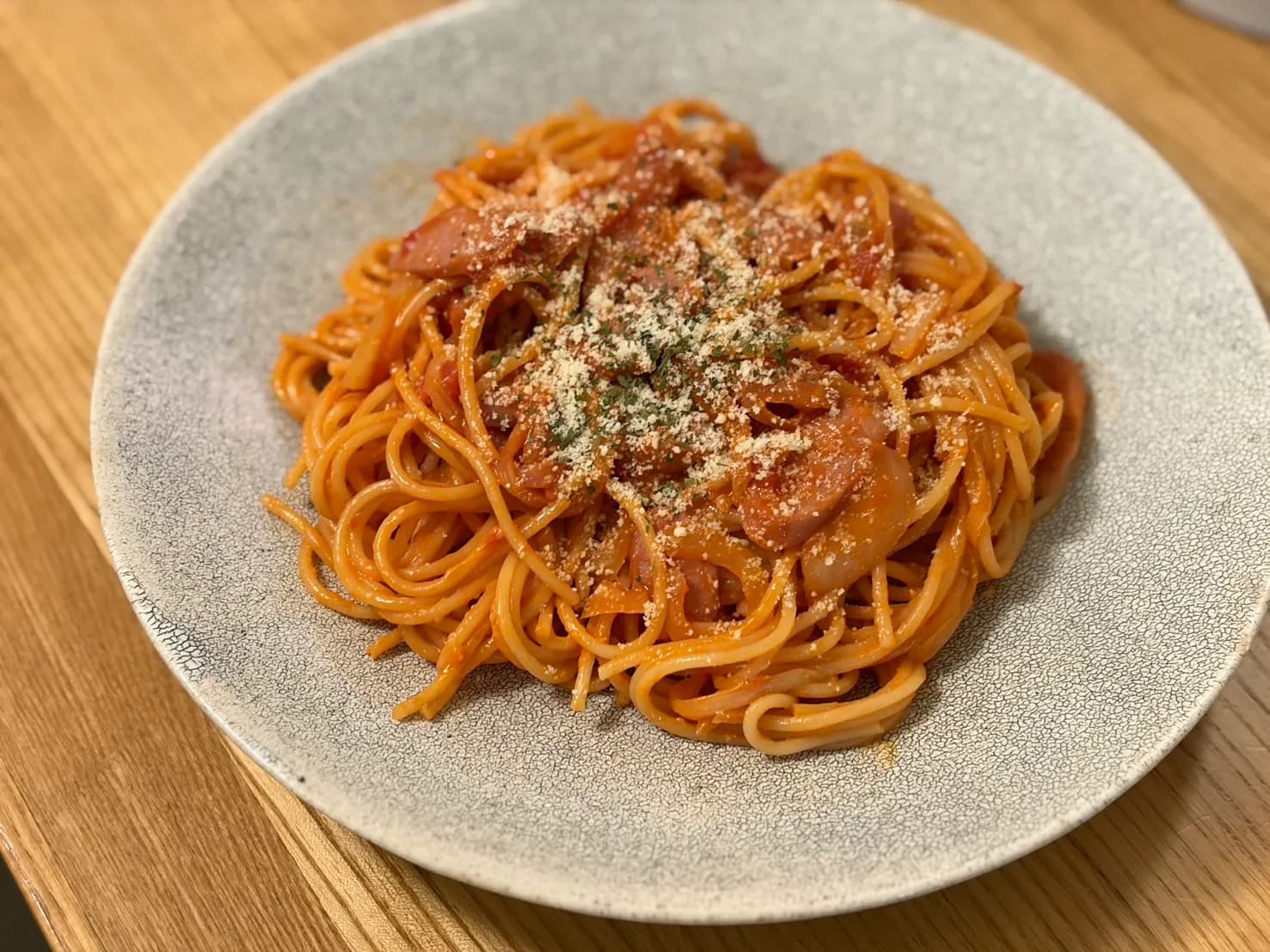 簡単なのに絶品ナポリタンでした!