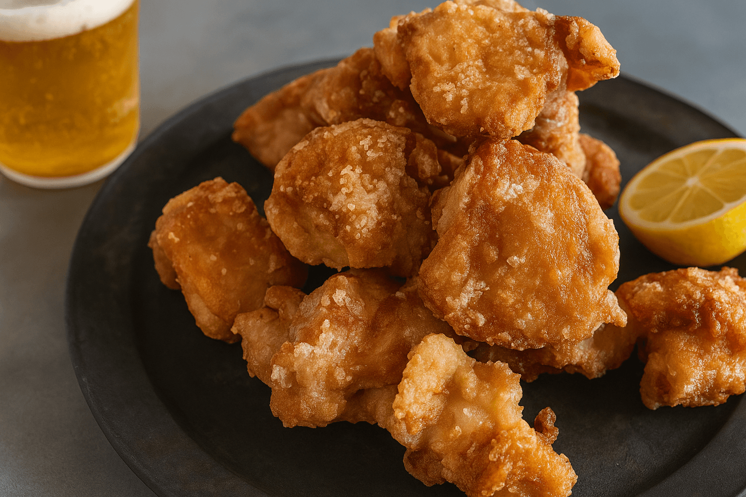 王道!サクッとジューシー鶏から揚げ